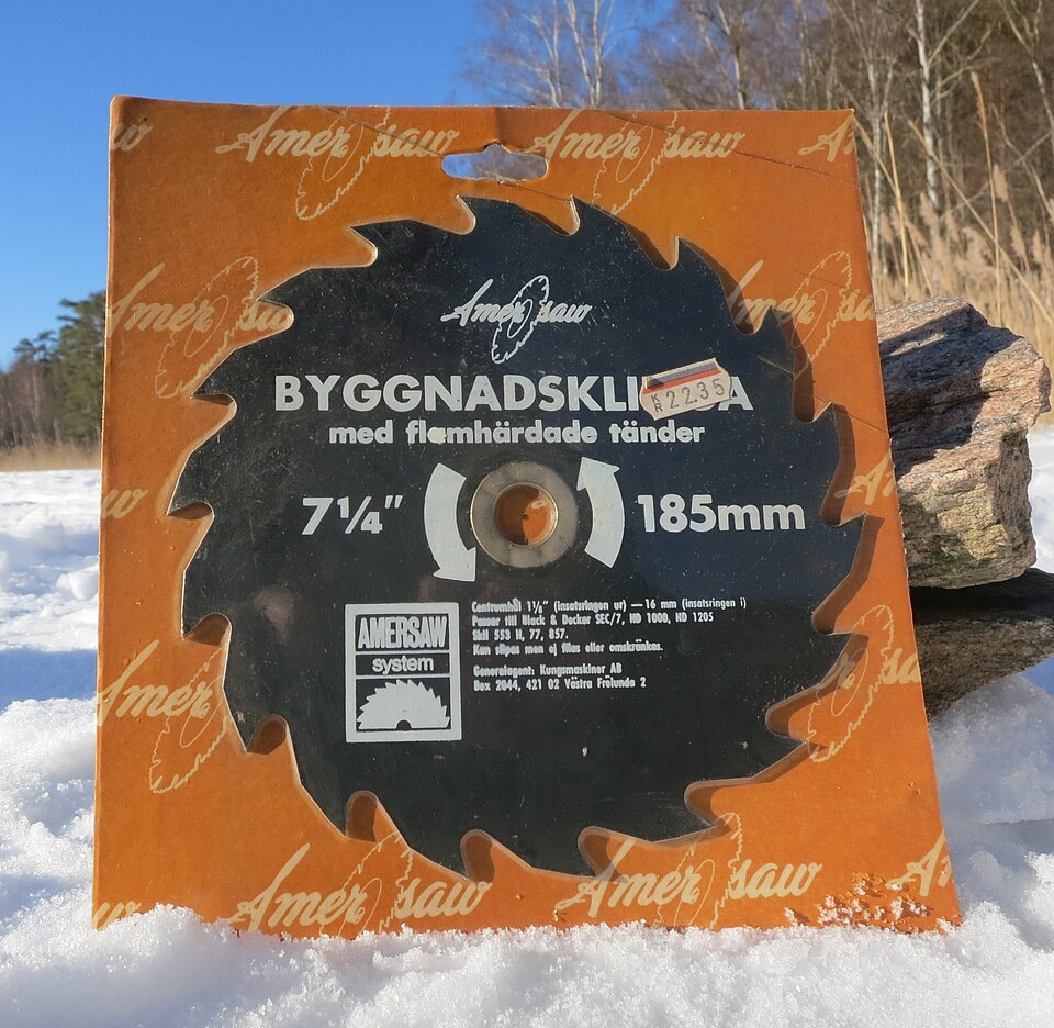 7 1/4-inch circular saw blade