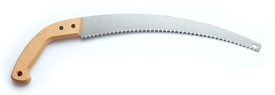 Folding pruning saw