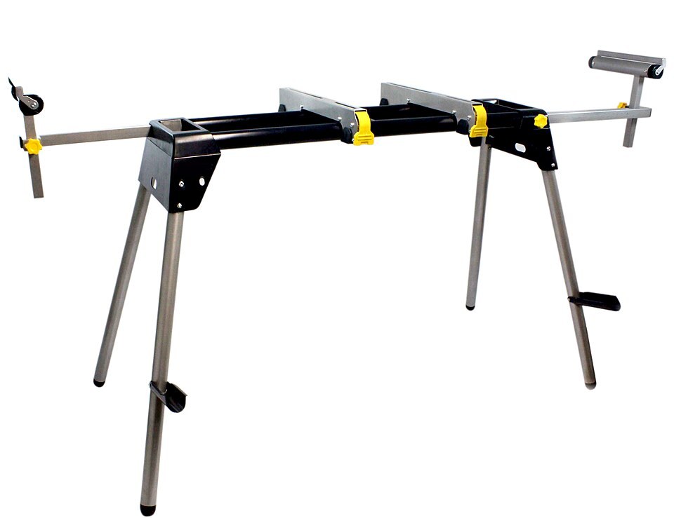 Folding miter saw stand