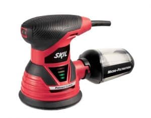 red and black SKIL randon orbital sander