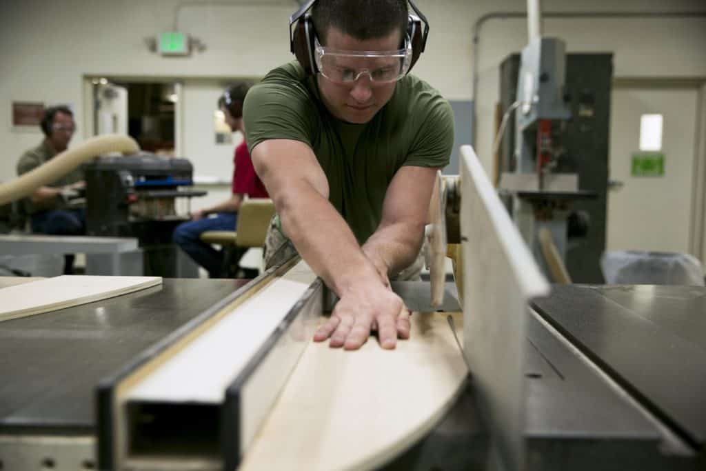 Man gets creative at Wood workshop