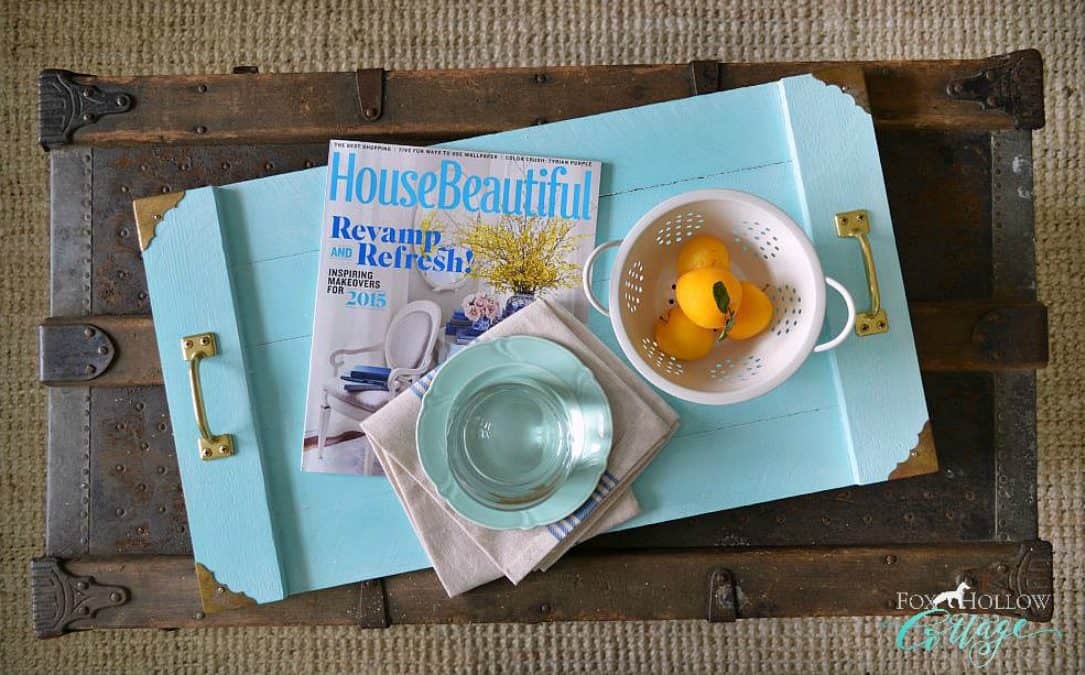 diy serving tray