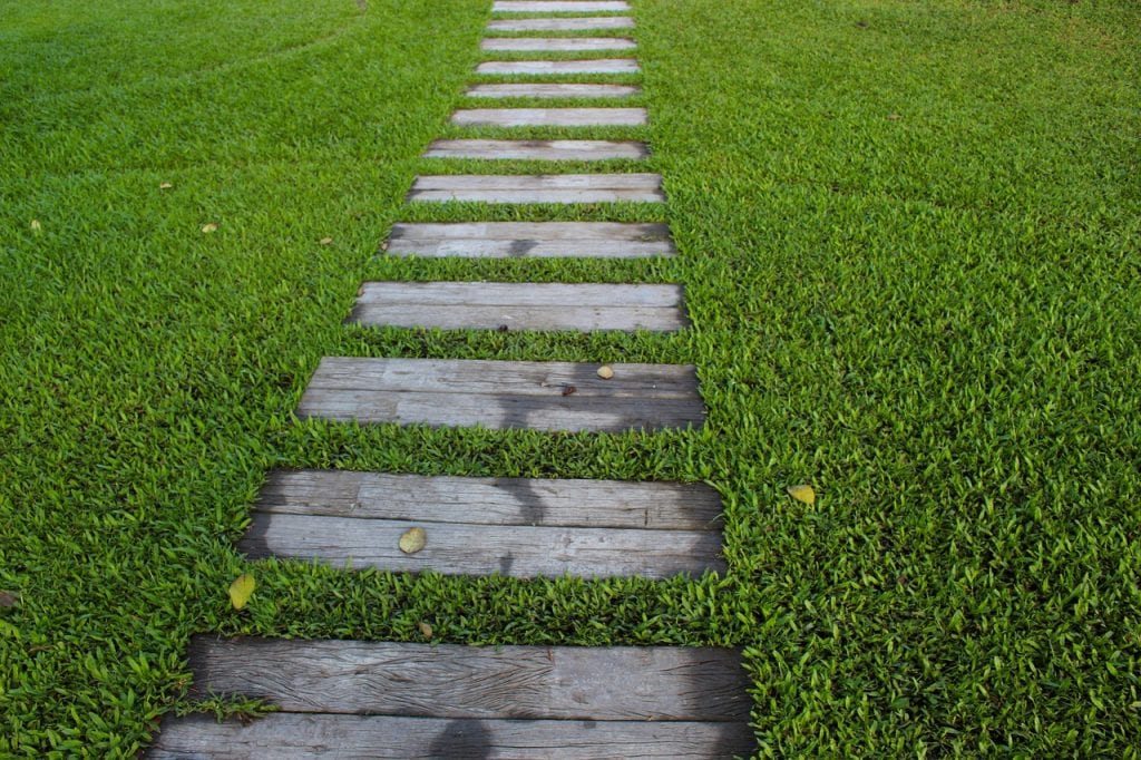 artificial grass and residential landscaping ideas uk